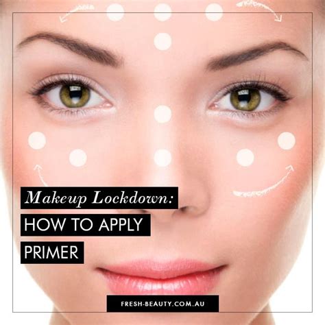 how to properly apply makeup primer saubhaya makeup