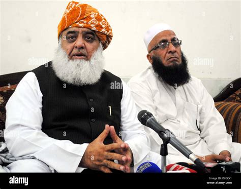 Jamiat Ulema E Islam Chief Mulana Fazl Ur Rehman Addresses To Media