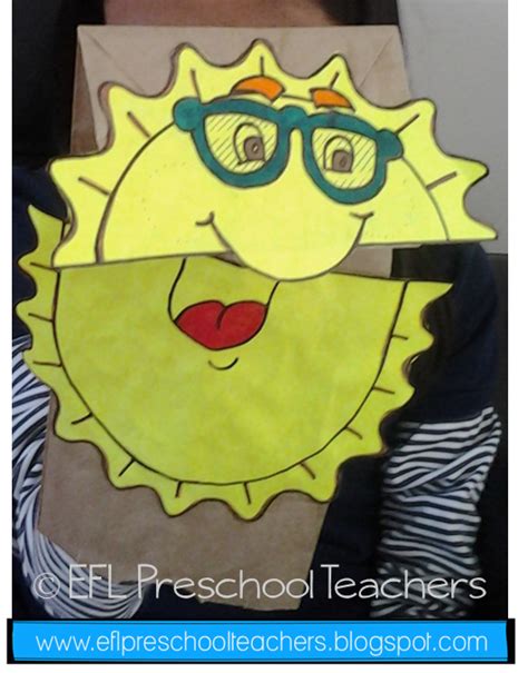 Seasons for Preschool ELL | Paper bag puppets, Seasons, Preschool