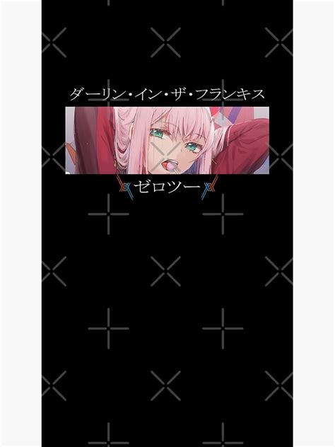 Zero Two Code 002 Darling In The Franxx Poster For Sale By