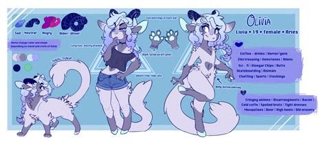 Fursona Ref By Frikkan Furry Drawing Character Design Character Design References