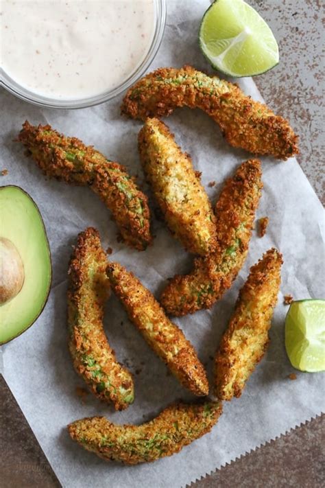 Good Kitchen Blog Avocado Fries With Lime Dipping Sauce