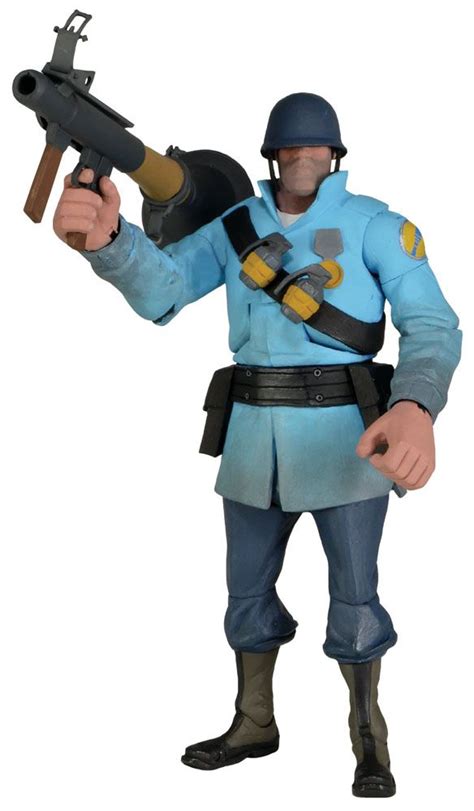 Team Fortress Series 2 7 Blu Soldier Action Figure Team Fortress 2