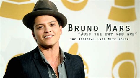 Bruno Mars Just The Way You Are Official Late Nite Remix Download