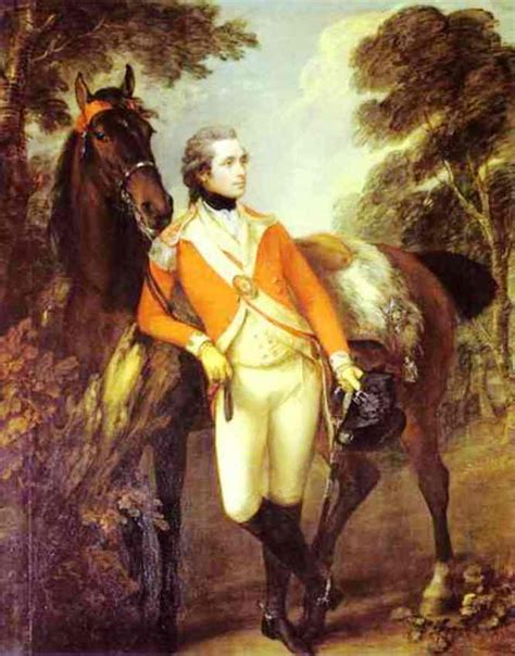 Portrait Of John Hayes St Leger 1782 Thomas