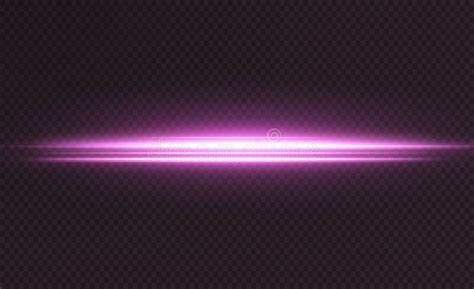 Pink Horizontal Lens Flares Pack Laser Beams Horizontal Light Rays