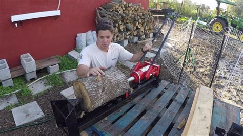 More information about our privacy practices. Harbor Freight Manual Wood Splitter Review - YouTube