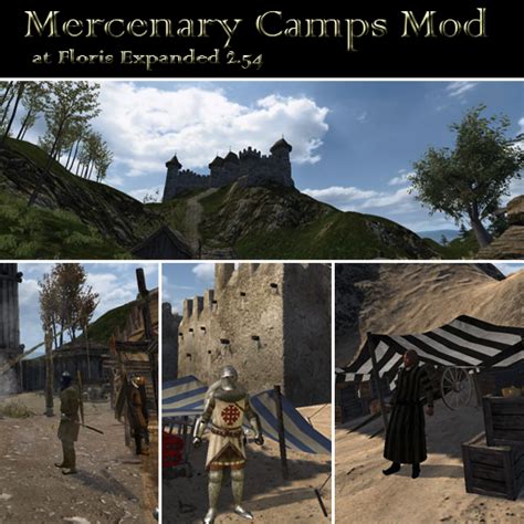 Mercenary Camps Mod With Floris For Mount Blade Warband Moddb