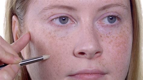 makeup tutorials for pale skin and freckles