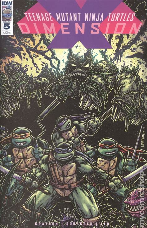 Teenage Mutant Ninja Turtles Dimension X Comic Books Issue 5 2016 2018