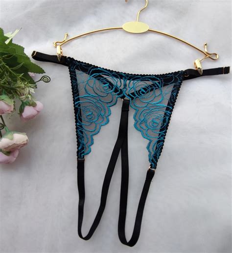 Extreme Open Crotch Open Crotch Panties Uncensored Lingerie Etsy
