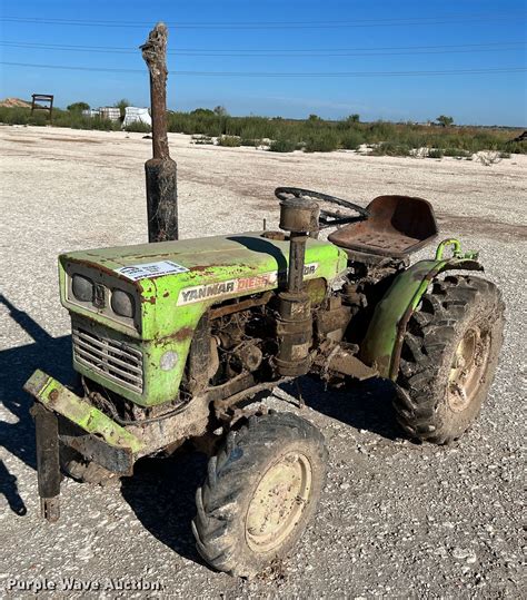 Yanmar 155d Mfwd Tractor In Miles Tx Item Do8711 Sold Purple Wave