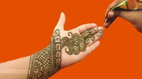 New Mehndi Cone Designs Arabic Models सुंदर मेहंदी शंकु डिजाइन Easy