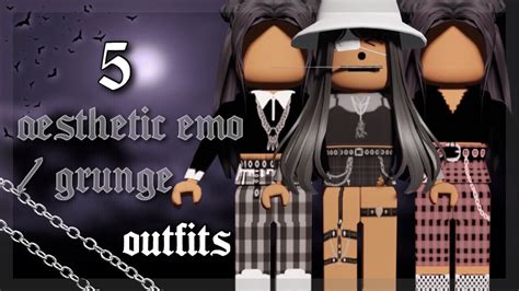 Aesthetic Emogrungegoth Outfit Codes For Bloxburg And Rhs Roblox