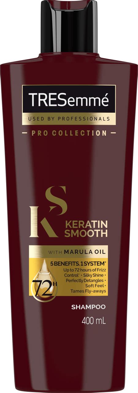 Tresemme Pro Collection Keratin Smooth Marula Oil Shampoo Conditioner