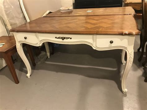 1136 x 1032 jpeg 140kb. French Provincial Louis XV style 3-drawer desk - Painted ...