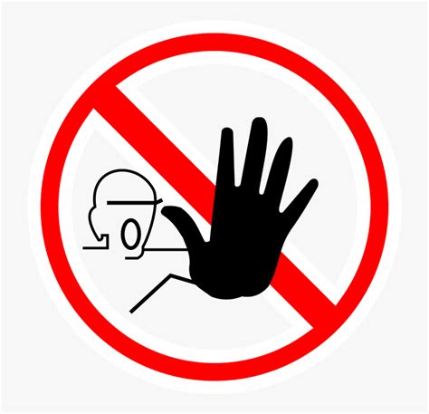 Sign, Stop, Halt, Warning, Hand, Forbidden, Symbol - Halt Sign, HD Png ...