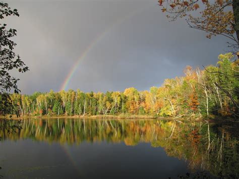 Rainbows Over The Lake Free Photo Download Freeimages