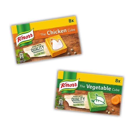 Knorr you only get 8 cubes for three times as much money. Knorr Stock Cubes | Rich and Flavourful | Knorr UK