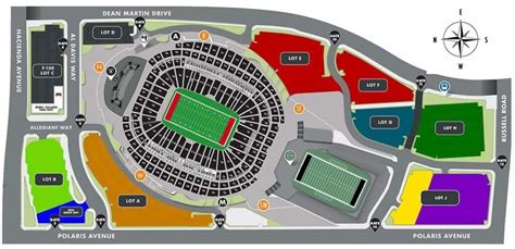 Allegiant Stadium Seating Plan Ticket Price Ticket Booking Parking Map