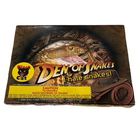 Den Of Snakes Standard Novelty From Black Cat Elite Fireworks