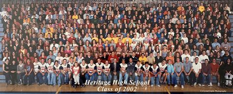 Heritage High School Class Of 2002 20th Class Reunion July 30 2022
