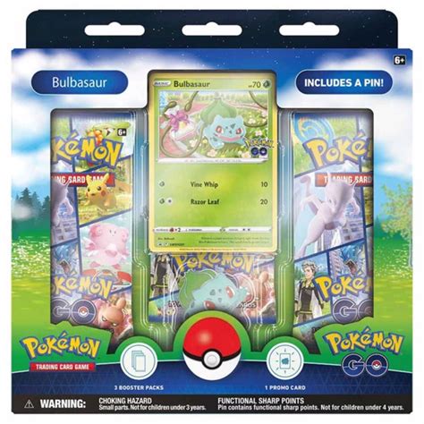 Buy Pokemon Tcg Pokemon Go Pin Collection Bulbasaur Online At Lowest