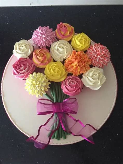 Flower Bouquet Cake Tutorial Best Flower Site
