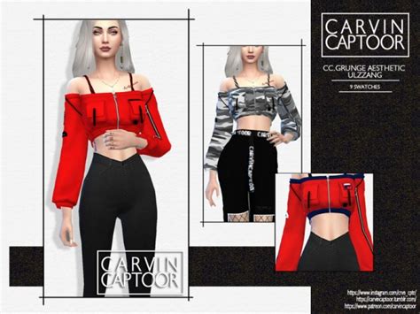 The Sims Resource Grunge Aesthetic Ulzzang By Carvin Captoor Sims 4