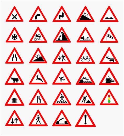 Road Signs Theory Test Hd Png Download Kindpng