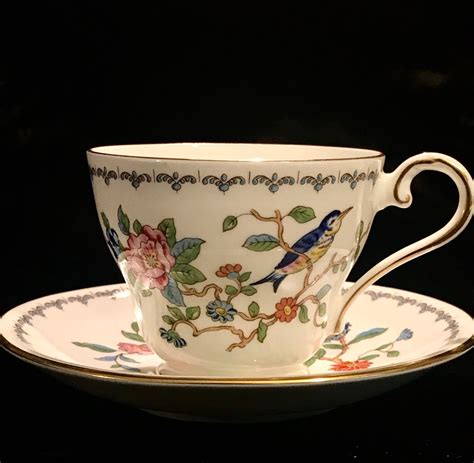 Aynsley Pembroke Fine English Bone China Cup And Saucer EST Etsy