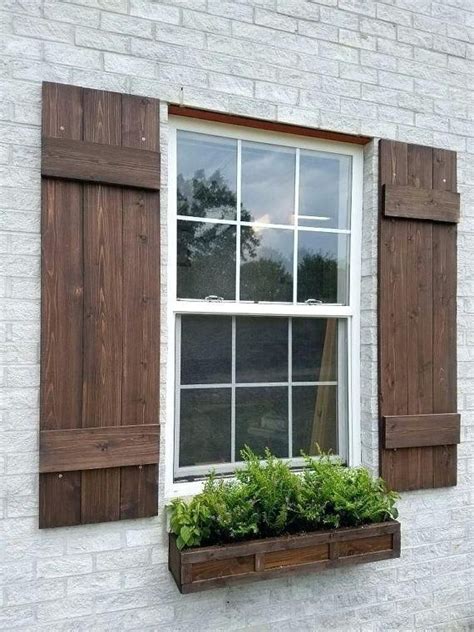 Shutter blinds are a popular solution and we're delighted to offer a high quality, made to measure range. best rustic shutters ideas on wood painting brick and ...