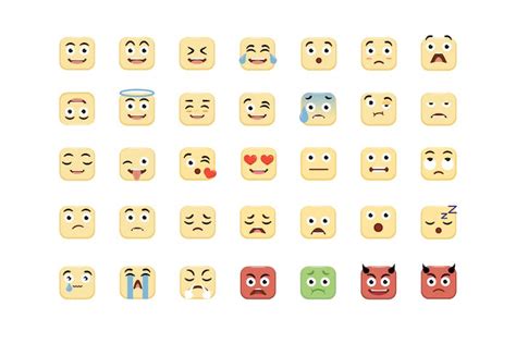 Emoji Icons Pack By Zomorsky On Envato Elements