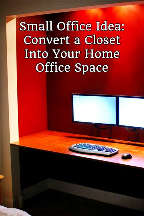 Trying To Create A Home Office In A Very Small Space Check Out These