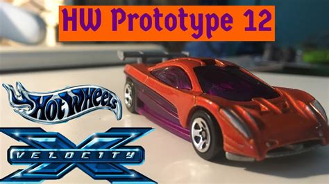 Hot Wheels Velocity X Car Review Hw Prototype 12 Youtube