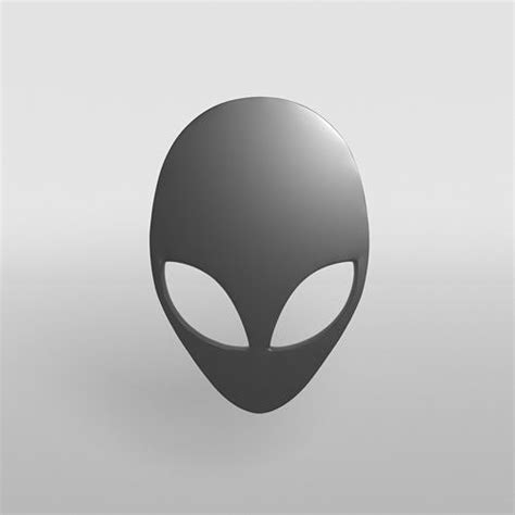 Alienware Logo 001 Free Vr Ar Low Poly 3d Model Cgtrader