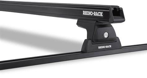 Ja8721 Heavy Duty Rlt600 Trackmount Black 2 Bar Roof Rack Rhino Rack