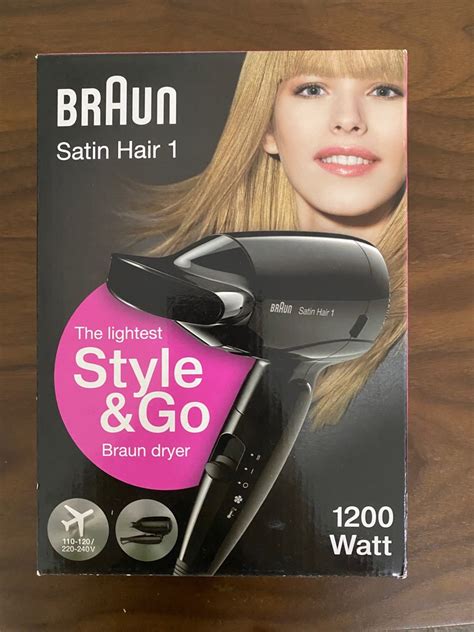 Braun Hair Dryer Hd Beauty Personal Care Hair On Carousell