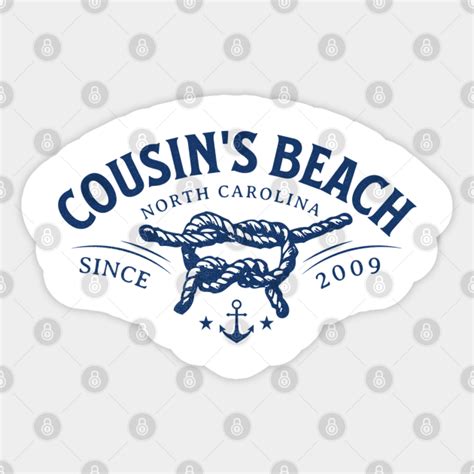Cousins Beach Nc The Summer I Turned Pretty Cousins Beach Sticker