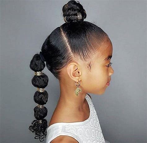 First Of All We Have A Beautiful Kids Hairstyle For The Little Black