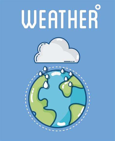 Weather And Forecast Stock Vector Illustration Of Night 118417529