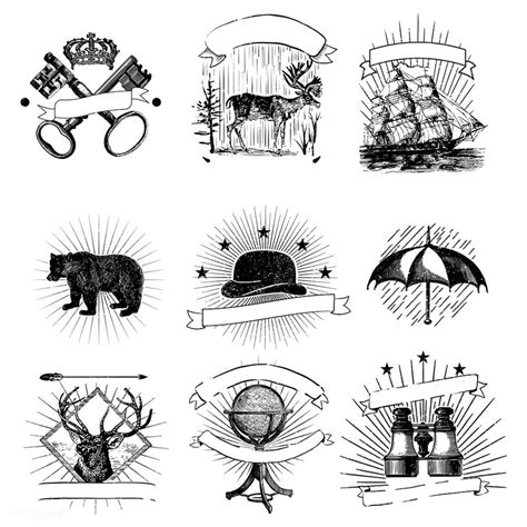 13 Free Vectors To Create Awesome Vintage Designs