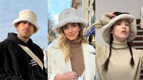 Da Chiara Ferragni a Mahmood il cappello pescatore di pelliccia è il