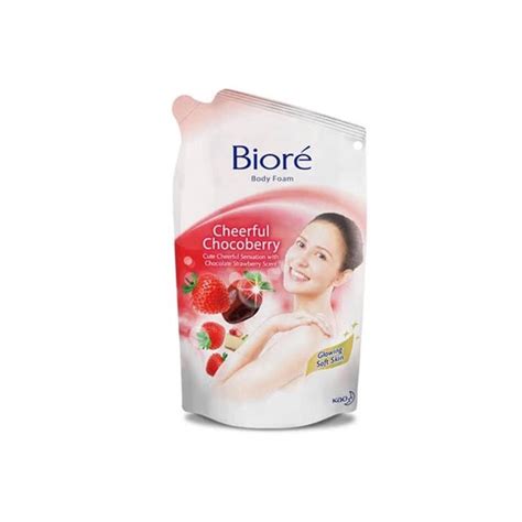 Biore Body Foam Cheerful Chocoberry Pouch Ml Indonesia