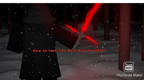 How To Look Like Kylo Ren On Roblox For Free And Get Bb 8 For Free
