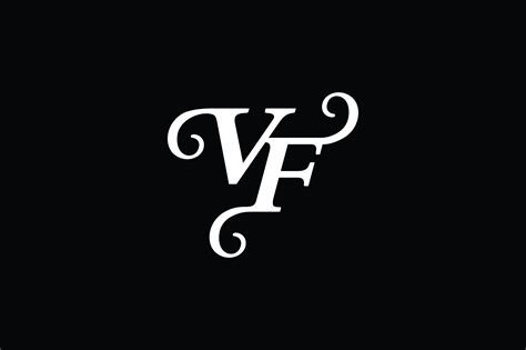 Monogram Vf Logo V2 Grafik Von Greenlines Studios · Creative Fabrica