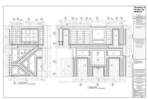Cabinet And Millwork Shop Drawings