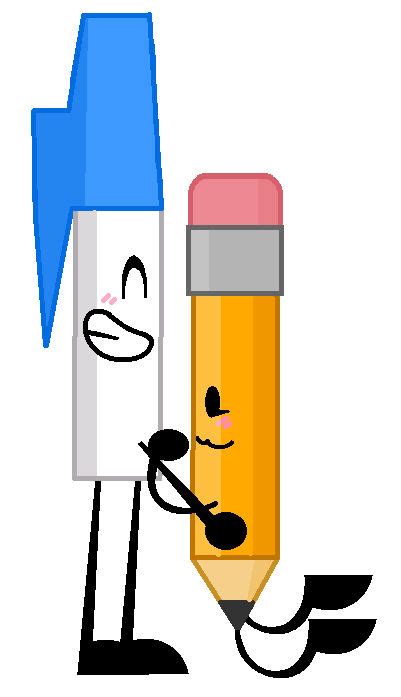 Bfb pen x pencil and baby bow pencil. Pen and Pencil by dreamyisland on DeviantArt