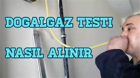 DOĞALGAZ TESTİ NASIL ALINIR I MANOMETRE İLE DOGALGAZ TESTİ YouTube