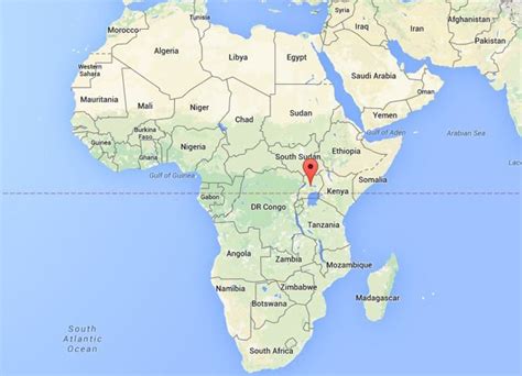 Where is uganda located on the world map? Ebola-Like Virus Breaks Out In Uganda
